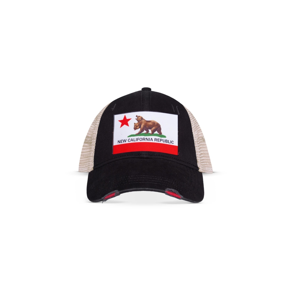 Fallout - New California Republic Trucker pet - Zwart/Beige